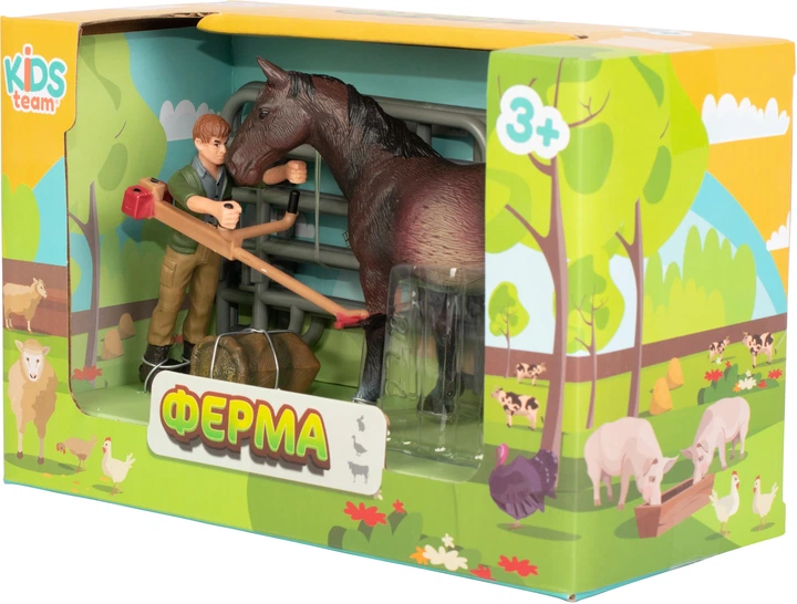 Набор игрушек Kids Team Ферма 2 шт (Q9899-X3_2) - изображение 4