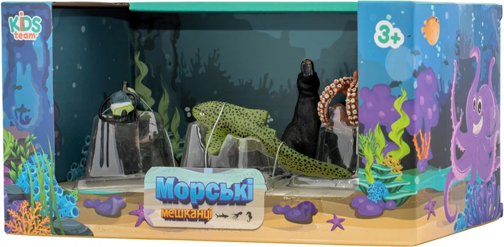 Набор игрушек Kids Team Морские обитатели 4 шт (Q9899-P26_2) - Фото 4 Набор игрушек Kids Team Морские обитатели 4 шт (Q9899-P26_2) - изображение 4
