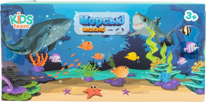 Набір іграшок Kids Team Морські мешканці 4 шт (Q9899-P26_3) - изображение 5