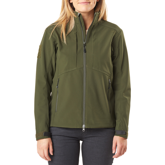 Куртка 5.11 Tactical Women's Sierra Softshell Jacket Moss L (38068-191) - зображення 1