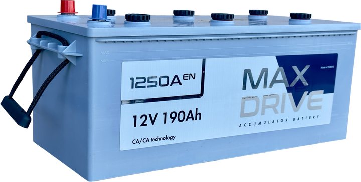 Автомобильный аккумулятор Max Drive MF 190 Ah (+/-) EN1250 (СТ-00143360) - изображение 1