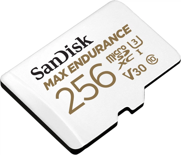 Karta pamięci SanDisk MicroSDHC 256GB UHS-I/U3 Class 10 Max Endurance (SDSQQVR-256G-GN6IA) - obraz 2