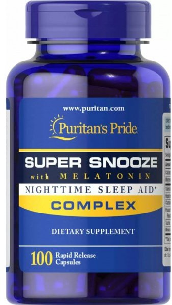 Формула для сна с мелатонином Puritan's Pride Super Snooze with ...