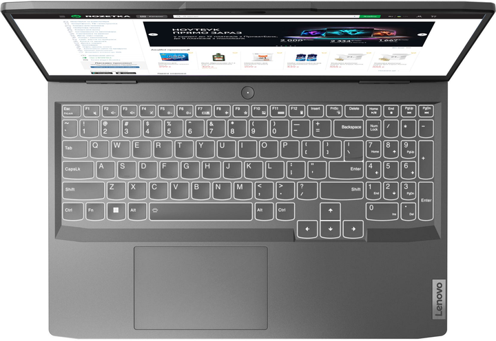 Ноутбук Lenovo LOQ 15APH8 (82XT003JPB) Storm Grey - зображення 2