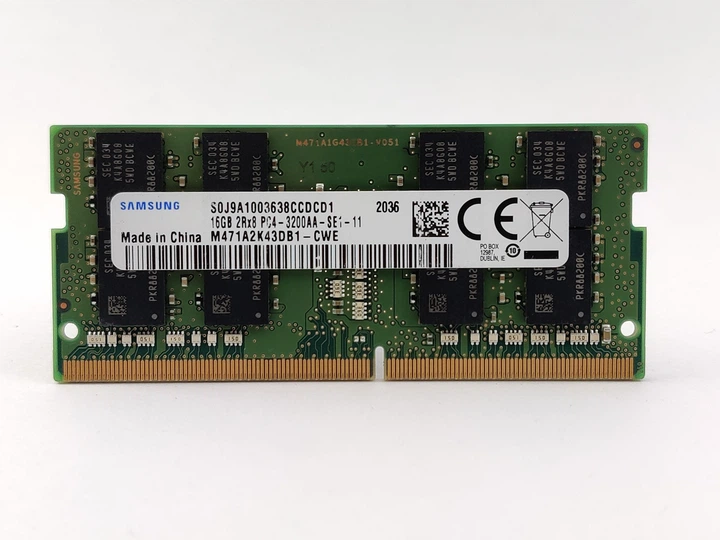 Оперативная память для ноутбука SODIMM Samsung DDR4 16Gb PC4