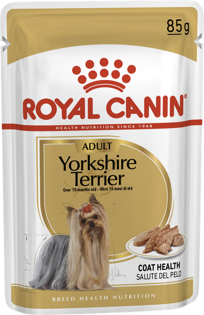 ПАК.Влажный корм Royal Canin YORKSHIRE ADULT для взрослых собак породы Йоркширский Терьер 12 шт по 85 г - изображение 2