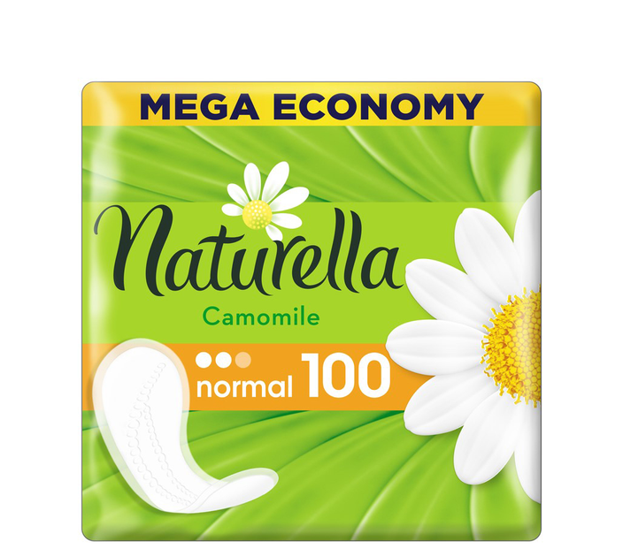 Щоденні гігієнічні прокладки Naturella Сamomile Light 100 шт (8001090603807) - зображення 1