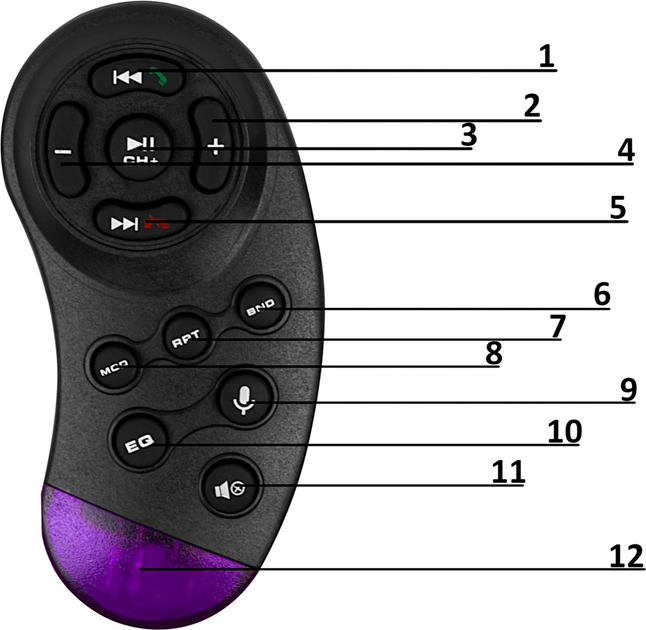 Radio samochodowe Blow AVH-8970 (78-357#) (5900804126195) - obraz 9