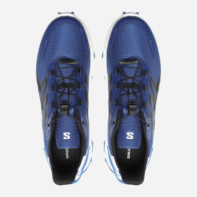 Buty do biegania męskie Salomon Supercross 4 473157 42 (8.5US) 26.5 cm Ciemnogranatowe (195751417440) - obraz 5