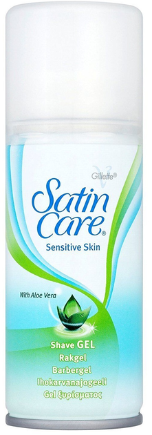 Żel do golenia Gillette Satin Care Sensitive Skin Aloe Vera 75 ml (7702018550708) - obraz 1