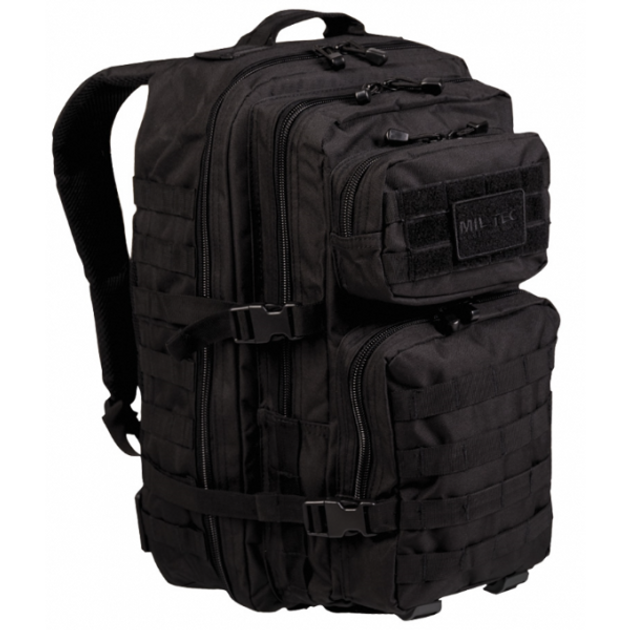Рюкзак тактический 36Л Черный Mil-Tec Assault L - изображение 1