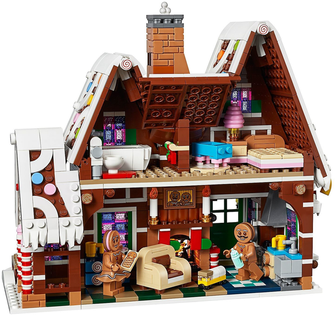Zestaw klocków LEGO Creator Expert Chatka z piernika 1477 elementów (10267) - obraz 3