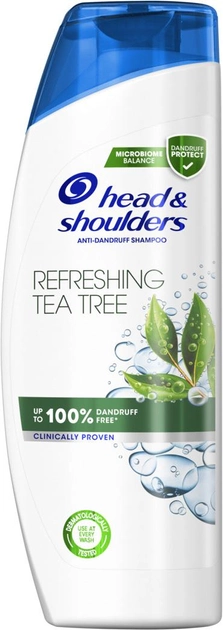 Szampon dla włosów przeciwłupieżow Head & Shoulders Refreshing Tea Tree 400 ml (8001090496546) - obraz 2