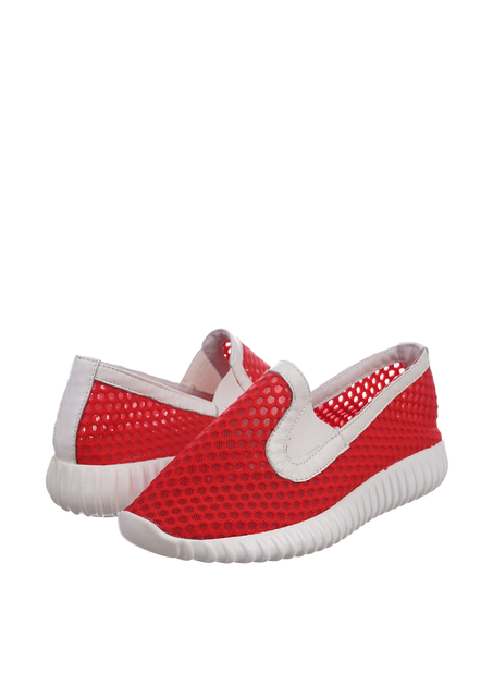 Слипоны низкие Injers 38 Красный Inj155-08red (модель: Inj155-08red) - изображение 3