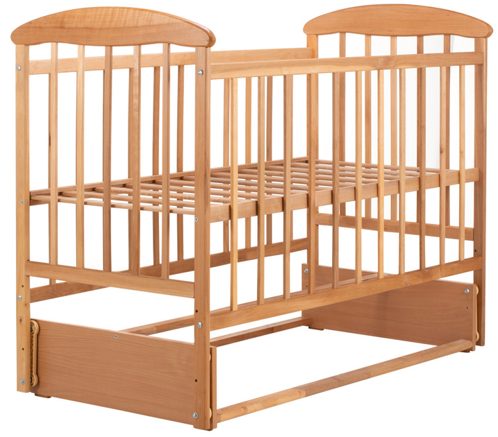 Кровать Наталка ОСМ маятник ольха светлая – Безопасность и стиль ROZETKA