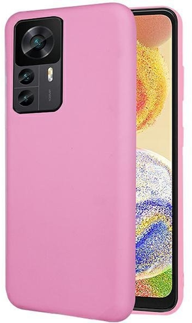 Etui plecki Beline Candy do Xiaomi 12T Pro Light pink (5905359812807) - obraz 2