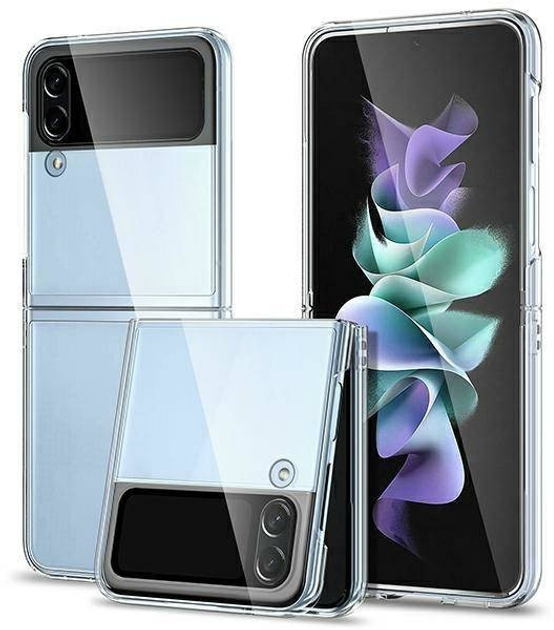 Etui plecki Beline Clear Case do Samsung Galaxy Z Flip 4 Transparent (5904422919047) - obraz 1