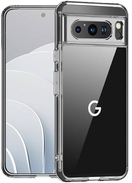 Etui plecki Beline Clear do Google Pixel 8 Pro Transparent (5905359816737) - obraz 1