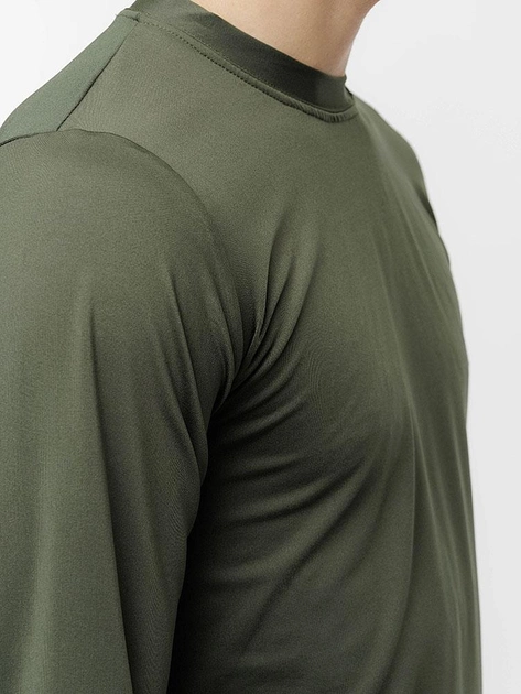 Мужская тактическая футболка с длинным рукавом S цвет хаки Flas ЦБ-00215128 - изображение 2