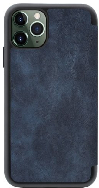 Etui z klapką Beline Leather Book do Apple iPhone 11 Pro Max Blue (5903657570078) - obraz 2