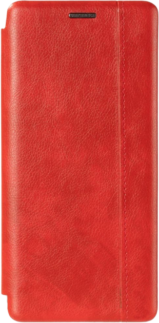 Etui z klapką Beline Leather Book do Samsung Galaxy A20s Red (5903657574076) - obraz 1