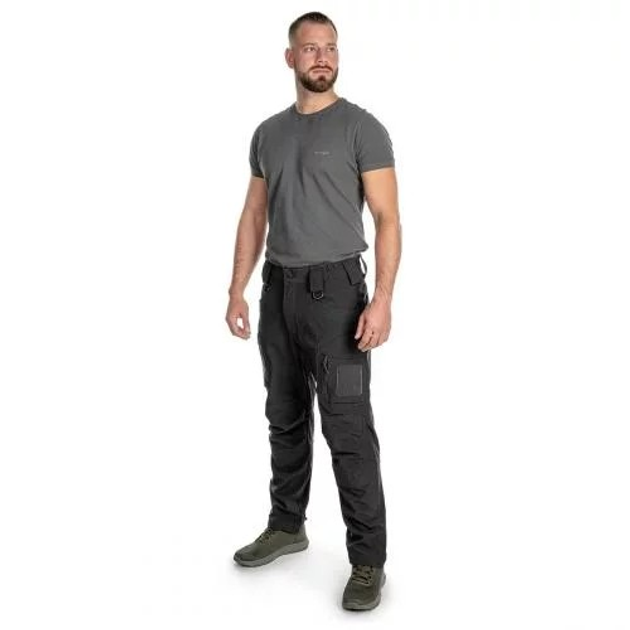 Тактические влагозащитные штаны Soft Shell Sturm Mil-Tec Черный L - изображение 2