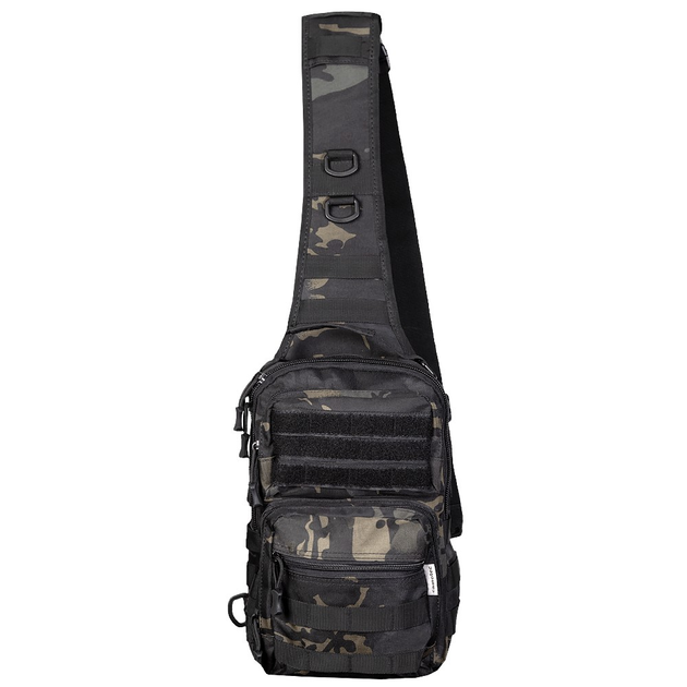 Тактична універсальна однолямочна сумка Camotec COB Sling Multicam Black - зображення 1
