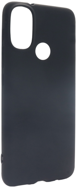Etui plecki Beline Silicone do Motorola Moto E40 Black (5905359815846) - obraz 1