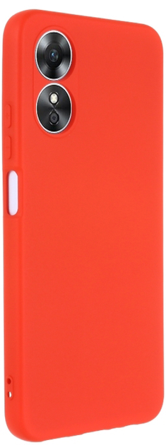 Etui plecki Beline Silicone do Oppo A17 Red (5905359815334) - obraz 2