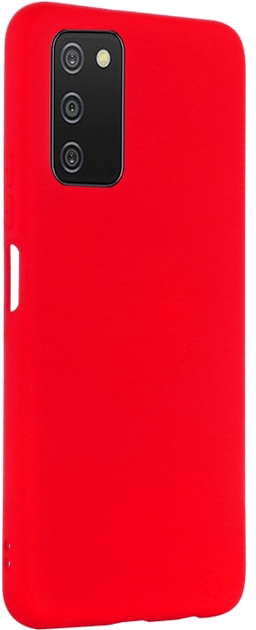 Etui plecki Beline Silicone do Samsung Galaxy A03s Red (5903919069180) - obraz 1