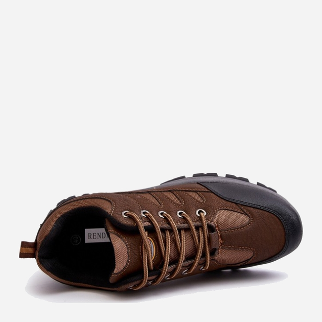 Buty trekkingowe męskie krótkie Alveze 40 Brązowe (5905677968842) - obraz 3