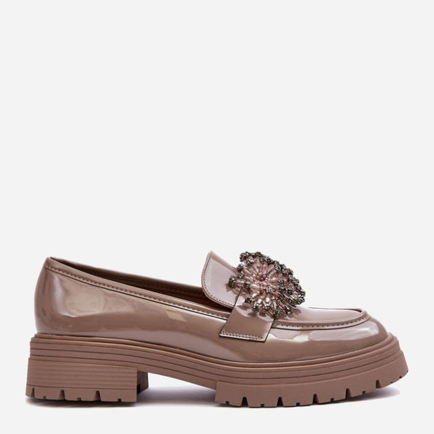 Loafersy damskie Annella 36 Beżowe (5905677955538) - obraz 1