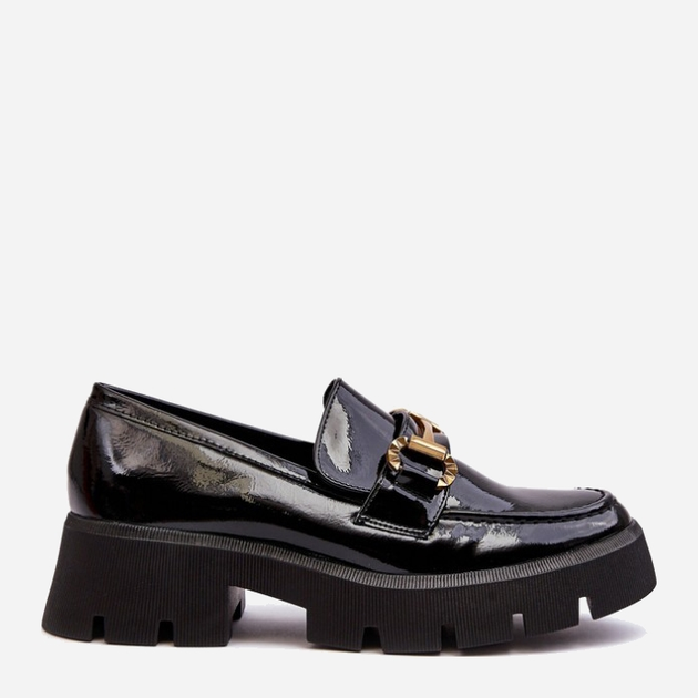 Loafersy damskie Peuria 36 Czarne (5905677953152) - obraz 1