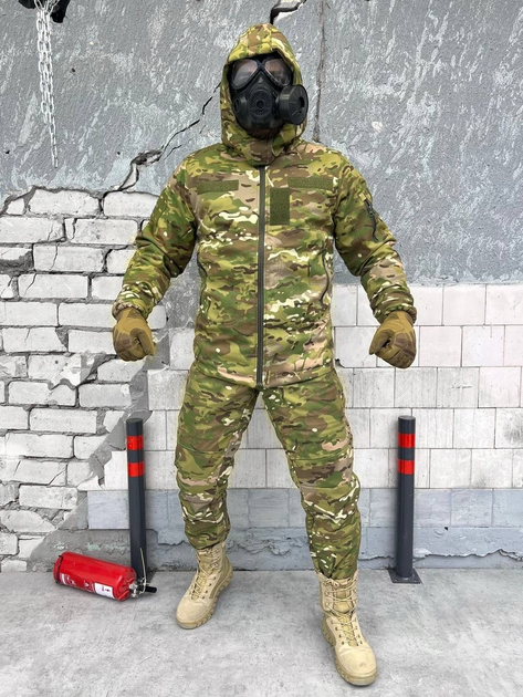 Тактичний зимовий військовий комплект Mystery ( Куртка + Штани ), Камуфляж: Мультикам, Розмір: M - зображення 1