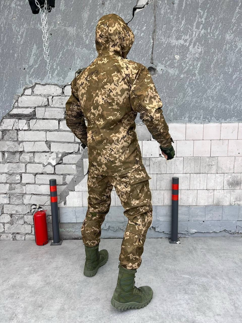 Тактический теплый военный комплект Makeva ( Куртка + Штаны ), Камуфляж: Пиксель, Размер: XL - изображение 2