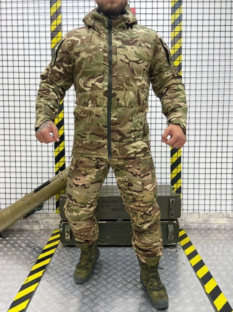 Тактичний теплий зимовий військовий комплект Mission ( Куртка + Штани ), Камуфляж: Мультикам, Розмір: M - зображення 1