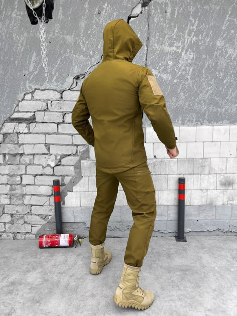 Тактический теплый военный комплект Mystery ( Куртка + Штаны ), Камуфляж: Койот, Размер: XXXL - изображение 2