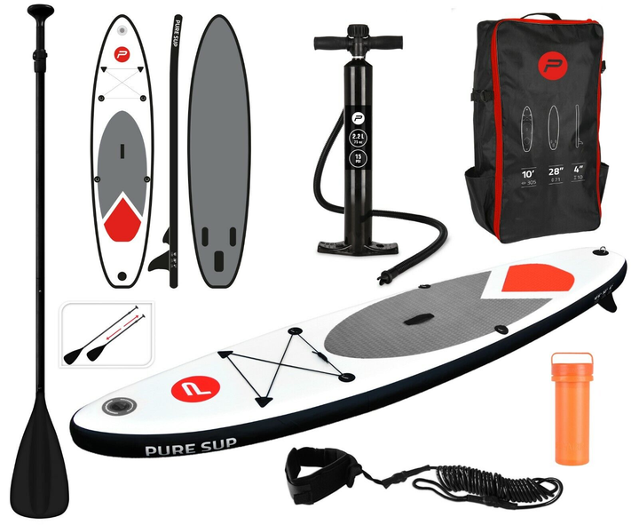Надувна SUP дошка Pure4Fun Basic SUP 3.05 m Multicolour (8719407053466) - зображення 3
