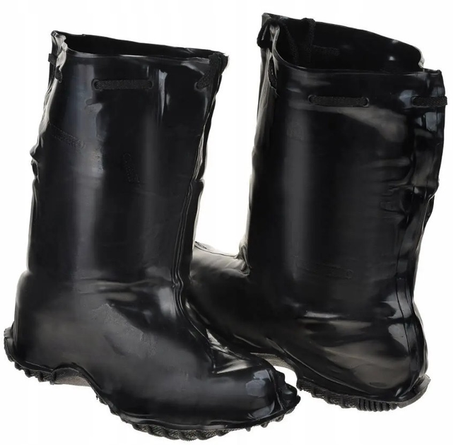 Бахилы водонепроницаемые военные толстая резина для обуви S - изображение 2