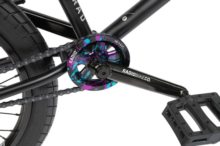 Велосипед Radio BMX Comrad 20″ 21.0″ Matt Black (01005180121) - изображение 9