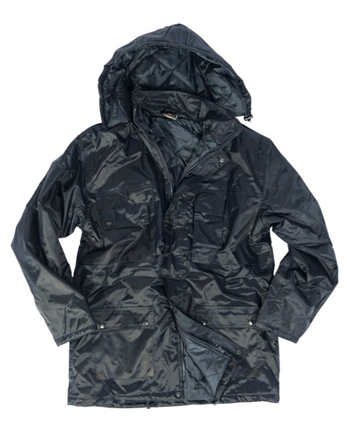Куртка парка тактична з капюшоном Mil-Tec Dubon Dark Navy Blue 10150003-М - зображення 2