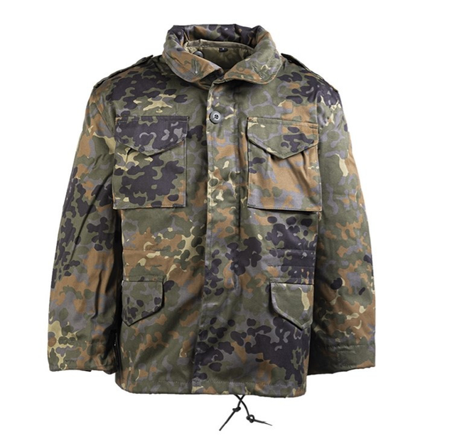 Куртка дитяча М65 з підкладкою (флектарн) Mil-tec 12002021-S - зображення 1