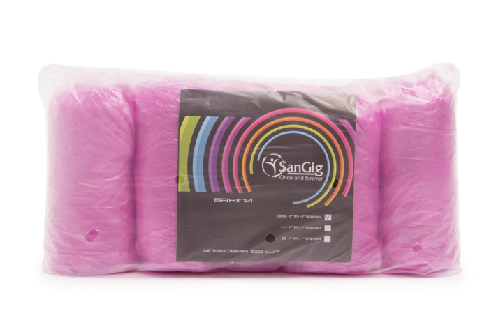 Розовые бахилы SanGig, 3 гр/пара - 100 шт/уп от продавца: Single | ROZETKA