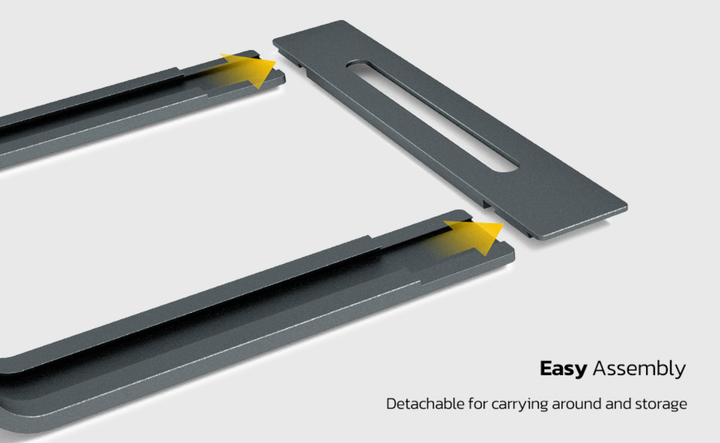 Підставка для ноутбука VHG LS13 складана Laptop Stand Portable Grey - изображение 5