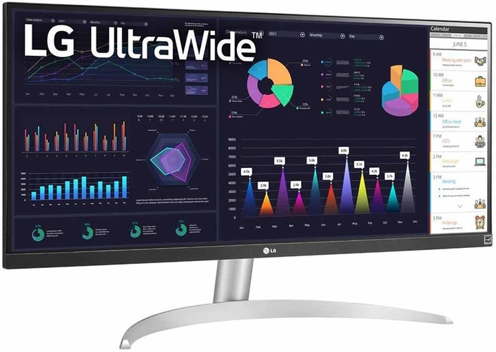 Монитор LG 29" UltraWide 29WQ600-W IPS White - изображение 3