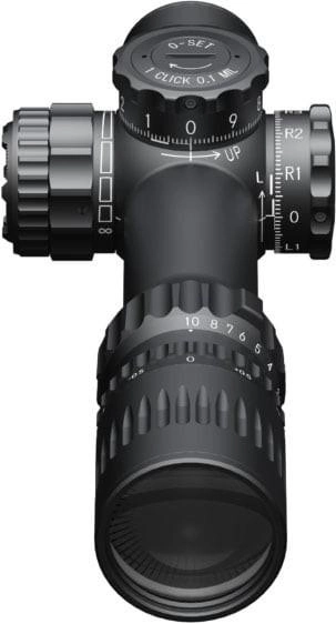 Прилад оптичний March Shorty Normal 1х-10х24 SFP&FFP марка DR-1 з підсвічуванням - зображення 2