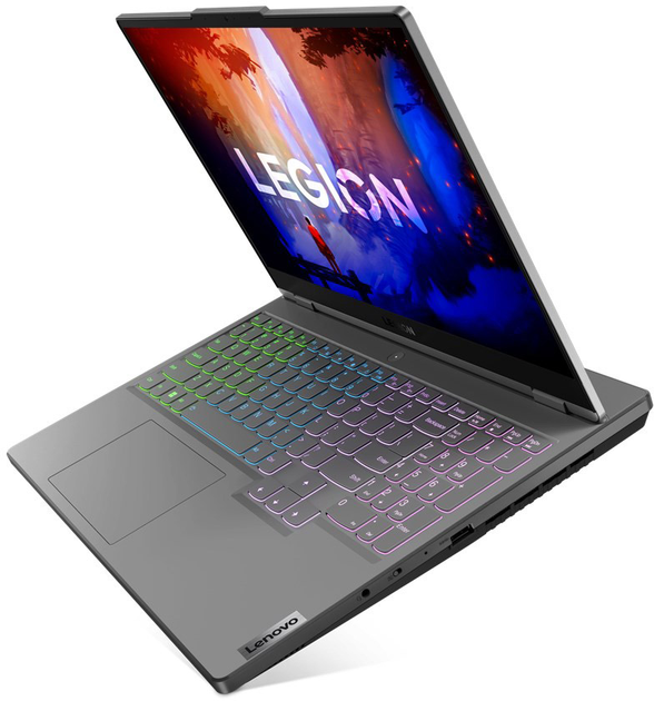 Laptop Lenovo Legion 5 15ARH7 (82RE004GPB) Storm Grey - obraz 2