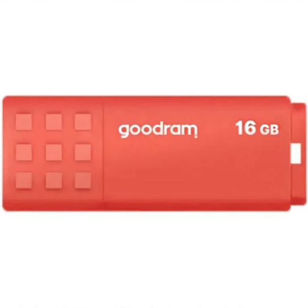 Флеш память/флешка Goodram UME3-0160K0R11 16GB/UME3/USB 3.0 Красная - Фото 1 Флеш память/флешка Goodram UME3-0160K0R11 16GB/UME3/USB 3.0 Красная - изображение 1