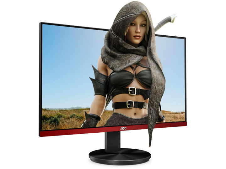 Монітор AOC 23.8 g2490Vxa VA 144Hz 1ms HDMI DP MM Black/Red