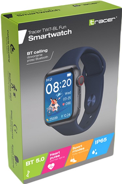 Smartwatch Tracer TW7-BL FUN Niebieski (TRAFON47134) - obraz 6
